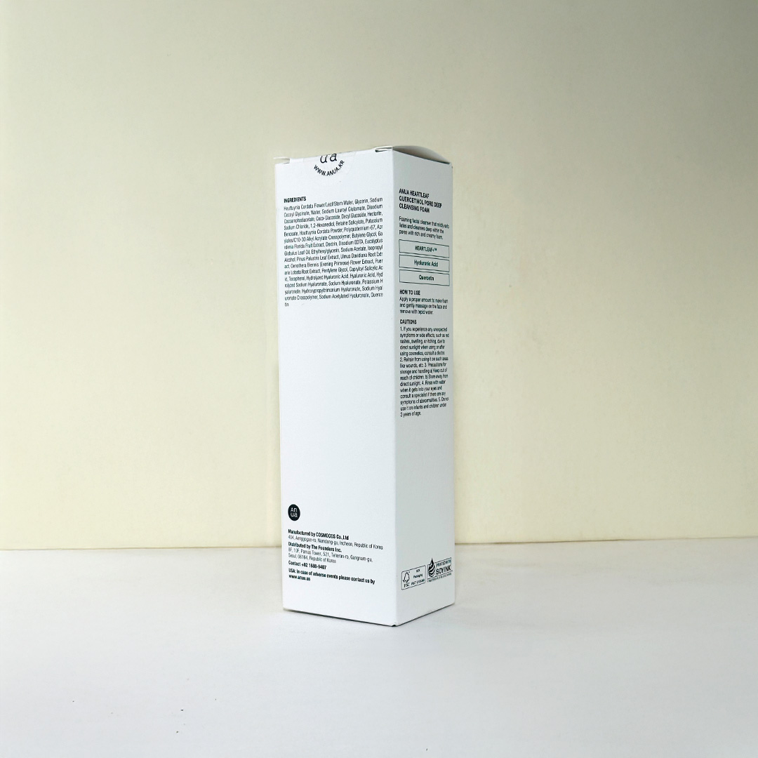Anua Heartleaf Quercetinol Pore Deep Cleansing Foam - Image 3
